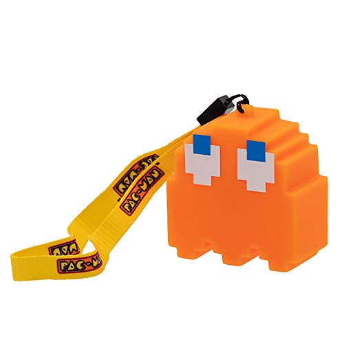 Teknofun 811293 Geist mit Lichteffekt Clyde orange 6 cm Pacman Lampe von TEKNOFUN