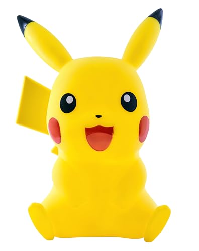 Teknofun - Pokemon Sitzender Pikachu Light Up - Beleuchtung (ca 40cm) - 811356, Yellow von TEKNOFUN