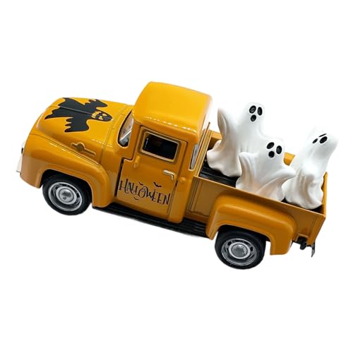 Spuk-Metall-Truck, Halloween-Sammelstück, Legierung, Auto-Modell mit herausnehmbarem geisterhaften Miniatur-Ornament, Heimdekoration, Geschenk, Halloween, abgestuftes Tablett, LKW-Modell Spuk-Metall-Truck, Halloween-Sammelstück, Legierung, Auto-Modell mit herausnehmbarem geisterhaften Miniatur-Ornament, Heimdekoration, Geschenk, Halloween, abgestuftes Tablett, LKW-Modell von TEMOOUES