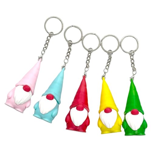 TEMOOUES 5 Elfen-Schlüsselanhänger, Weihnachtsdekoration, saisonales Zubehör für Urlaub, Zuhause, Party, Dekoration, Weihnachtsschmuck, Ornamente TEMOOUES 5 Elfen-Schlüsselanhänger, Weihnachtsdekoration, saisonales Zubehör für Urlaub, Zuhause, Party, Dekoration, Weihnachtsschmuck, Ornamente von TEMOOUES