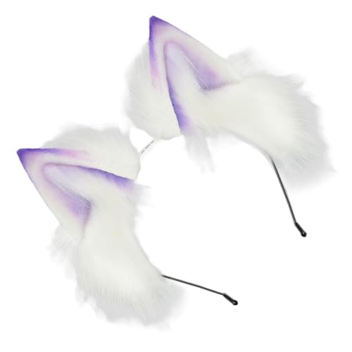 TEMOOUES Anime Cosplays Plüsch-Katzenohr-Stirnbänder, verstellbar, weiche Farbverläufe, Kostüm-Haar-Accessoire für Halloween, Party, Alltag, Halloween-Kostüm, Stirnbänder TEMOOUES Anime Cosplays Plüsch-Katzenohr-Stirnbänder, verstellbar, weiche Farbverläufe, Kostüm-Haar-Accessoire für Halloween, Party, Alltag, Halloween-Kostüm, Stirnbänder von TEMOOUES
