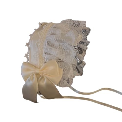 TEMOOUES Gothic-Stirnband für Damen, bequem, gerüscht, Spitze und Schleife, Kopfschmuck, stilvolle Kopfbedeckung für Cosplay-Enthusiasten, modisches Haarteil TEMOOUES Gothic-Stirnband für Damen, bequem, gerüscht, Spitze und Schleife, Kopfschmuck, stilvolle Kopfbedeckung für Cosplay-Enthusiasten, modisches Haarteil von TEMOOUES