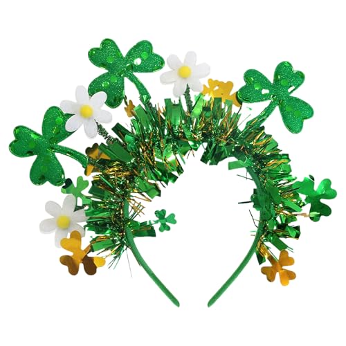 TEMOOUES Irisches Festival-Stirnband mit grünen Partystreifen, lustiges Haar-Accessoire für Patrick's Day Patrick's Day Kostüm TEMOOUES Irisches Festival-Stirnband mit grünen Partystreifen, lustiges Haar-Accessoire für Patrick's Day Patrick's Day Kostüm von TEMOOUES