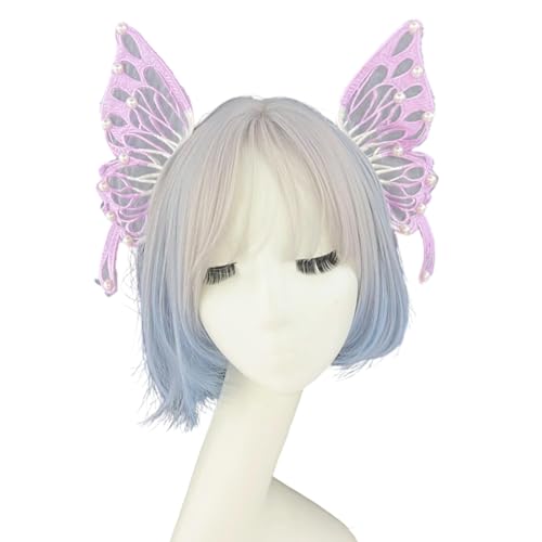 TEMOOUES Tale Prinzessinnen-Haarspange, geflügelte Perlen, Ornament, Schmetterlingsflügel und Perlen, Verzierungen für Renaissancen, Fotografie, Gothic, Feen, Kostüm, Stirnband TEMOOUES Tale Prinzessinnen-Haarspange, geflügelte Perlen, Ornament, Schmetterlingsflügel und Perlen, Verzierungen für Renaissancen, Fotografie, Gothic, Feen, Kostüm, Stirnband von TEMOOUES