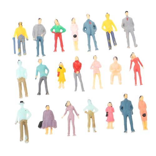 TEMPNAP 100 Stück Maßstab Bunte Architektur Sandtisch Figuren für Mikro Landschaftsdekoration DIY TEMPNAP 100 Stück Maßstab Bunte Architektur Sandtisch Figuren für Mikro Landschaftsdekoration DIY von TEMPNAP