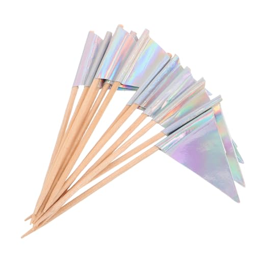 TEMPNAP 12stücke Dreieckige Party-lebensmittelflaggen Dekorative Kuchen-dessert-spieße Für Snacks Getränke Obstplatten Und Feiertage TEMPNAP 12stücke Dreieckige Party-lebensmittelflaggen Dekorative Kuchen-dessert-spieße Für Snacks Getränke Obstplatten Und Feiertage von TEMPNAP