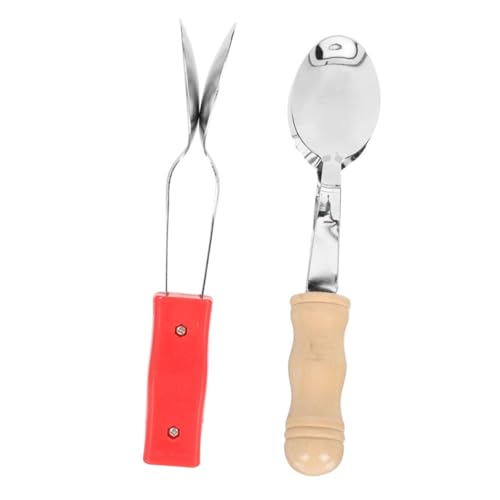 TEMPNAP 2 Stück Holz musiklöffel Glatte Oberfläche Sicher Klarer Klang Tragbar Percussion Instrument für Musikunterricht und für Junge Mädchen und Festivals TEMPNAP 2 Stück Holz musiklöffel Glatte Oberfläche Sicher Klarer Klang Tragbar Percussion Instrument für Musikunterricht und für Junge Mädchen und Festivals von TEMPNAP