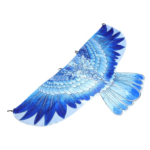 TEMPNAP Halloween Adlerflügel Umhang für Erwachsene mit Verstellbaren Schultergurten Leichter Cosplay Vogel Kostüm Umhang für Fasching Bühnenauftritte Partyaccessoire in Himmelblau TEMPNAP Halloween Adlerflügel Umhang für Erwachsene mit Verstellbaren Schultergurten Leichter Cosplay Vogel Kostüm Umhang für Fasching Bühnenauftritte Partyaccessoire in Himmelblau von TEMPNAP