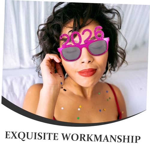 TEMPNAP Party Brillengestell mit Funkelnden Straßsteinen Leichtes Pc Material Langlebig und Retrostylisch Witzige Year Eyewear für Festliche Silvester und Abschlussfeiern TEMPNAP Party Brillengestell mit Funkelnden Straßsteinen Leichtes Pc Material Langlebig und Retrostylisch Witzige Year Eyewear für Festliche Silvester und Abschlussfeiern von TEMPNAP