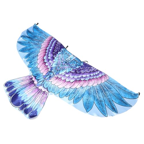 TEMPNAP Realistischer Adlerflügel Umhang mit Verstellbaren Trägern für Erwachsene Bequemes Party Kostüm für Halloween Karneval Cosplay und Bühnenauftritte Blaues Feder Requisit für TEMPNAP Realistischer Adlerflügel Umhang mit Verstellbaren Trägern für Erwachsene Bequemes Party Kostüm für Halloween Karneval Cosplay und Bühnenauftritte Blaues Feder Requisit für von TEMPNAP