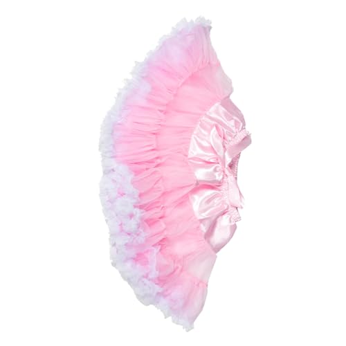 TEMPNAP Rosa Ballettröckchen Kostüm Mädchen Kinderkleidung Prinzessinnen Kleid Tüllröcke Tutu-rock Für Kleinkinder Tüllrock Für Kleinkinder -tutu Tutu Kleinkind Polyester von TEMPNAP