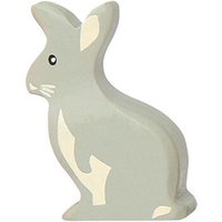 TENDER LEAF TOYS 7504721 Holztier Hase grau (MQ6) von TENDER LEAF TOYS