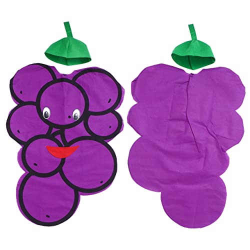 TENDYCOCO 1 Satz Halloween Bienenkostüm Charakter spielendes Kostüm Halloween-Kostüm für Kinder halloween costume halloween kleidung camoing Partyzubehör Zubehör für Maskerade-Partys Violett von TENDYCOCO