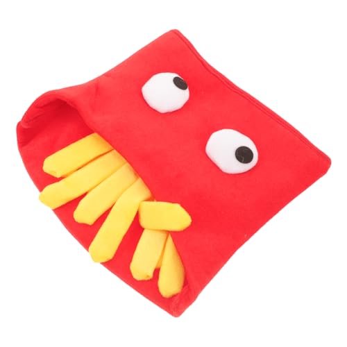 TENDYCOCO 1stk Pommes-frites-kappe Superweiche Warme Mütze Mützen Essenskostüme Verkleiden Sich Pommes-frites-partyhut Halloween-food-kostüm Kuschelige Fleece-wintermütze Fast-food-hut TENDYCOCO 1stk Pommes-frites-kappe Superweiche Warme Mütze Mützen Essenskostüme Verkleiden Sich Pommes-frites-partyhut Halloween-food-kostüm Kuschelige Fleece-wintermütze Fast-food-hut von TENDYCOCO