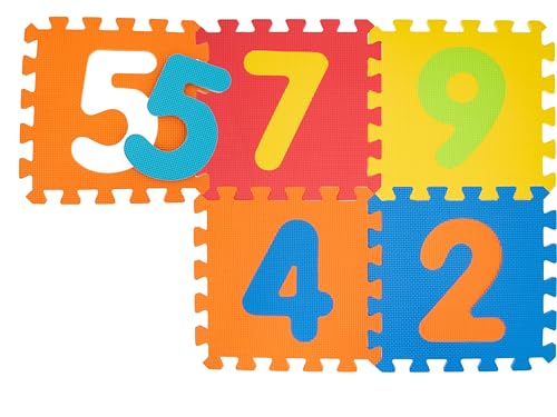 Teorema – Puzzle-Teppich, 9 Stück Zahlen von Teorema Giocattoli