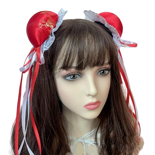 Cosplay-Haarspange, Haarknoten-Abdeckung, Haarnadel für Teenager, Mädchen, Anime-Haarspange, Subkulturen, Seitenknoten-Clip, Themenparty, Haarspangen, Animes, Kopfbedeckung für Teenager und Mädchen von TERNCOEW