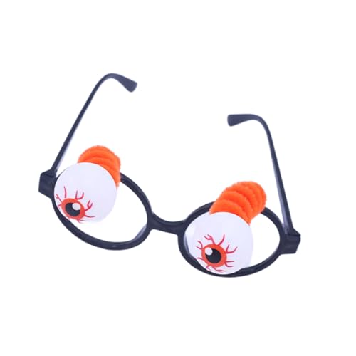 TERNCOEW Prank Halloween Brille für Kinder Erwachsene Festival Thema Cosplay Brille Party Zubehör Neuheit Augapfel Brille von TERNCOEW