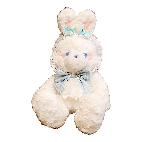 TEUOPIOE Plush Animal Doll 45cm Super Soft Comfortable Touch Cute Stuffed Animal Toy for Kids Plush Toy (Blue Bunny) von TEUOPIOE