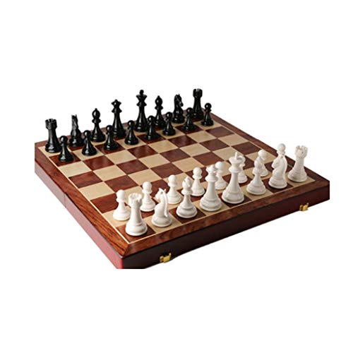 Das tragbare Reiseschachspiel ist leicht und einfach zu transportieren und eignet Sich für Schachliebhaber und -lernende. von TEWTX7