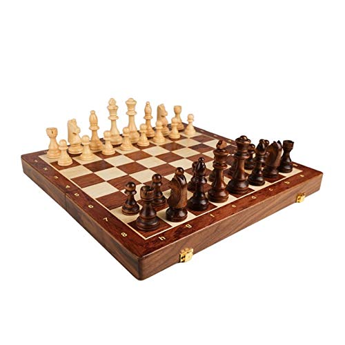 Klapp Schachspiel Traditionelles Klassisches Schachbrett Kinder Geschenk Brettspiel Internationales Schach von TEWTX7