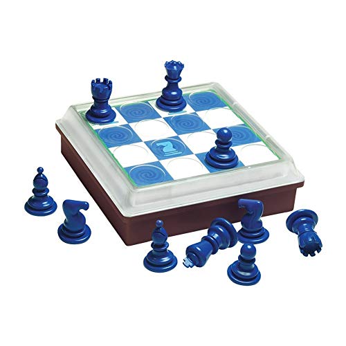 Schachbrett-Set, Magnetisches Schachspiel, Brettspiele, Schachspiel Holz, Mini-Schachspiel mit Schachbrett, Lernspielzeug, tragbare Schachbrett-Sets mit Schachspiel für Anfänger für Kinder und Erwac von TEWTX7