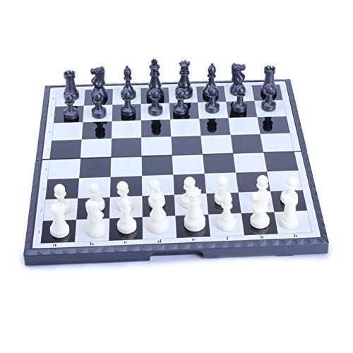 Schachbrett-Set, Magnetisches Schachspiel, Brettspiele, Schachspiel für Erwachsene, Schachspiele Internationales Schach, Dreidimensionale Größe Optionales Magnetisches Schachspiel von TEWTX7