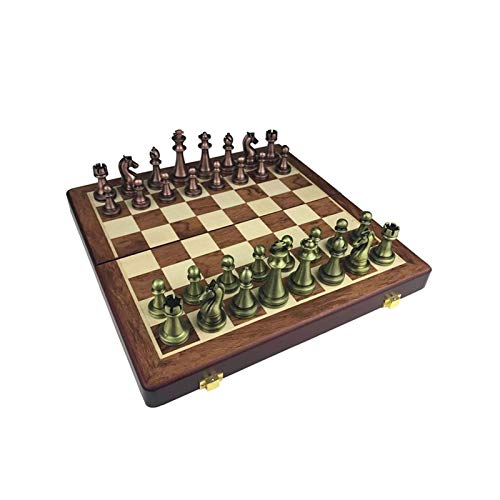 Schachfiguren Schachbrett Schachspiel-Set mit Königshöhe 6,7 cm Outdoor-Spiel Schach Internationale Schachfiguren von TEWTX7