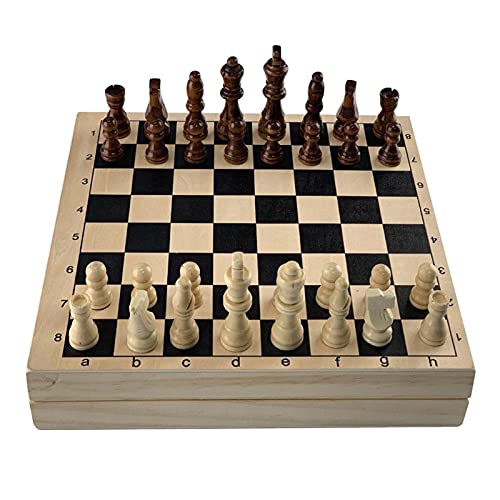 Schachspiel 2-in-1 Schnelles Sling-Puck-Spielset Schach- und Sling-Puck-Spielset Faltbares Gewinner-Brettspielspielzeug, Tischfußball-Gewinner-Brettspiel, Internationale Schachfiguren von TEWTX7