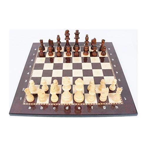 Schachspiel Schach mit Schachbrettfiguren Brettspiel Figurensätze Internationale Schachfiguren von TEWTX7