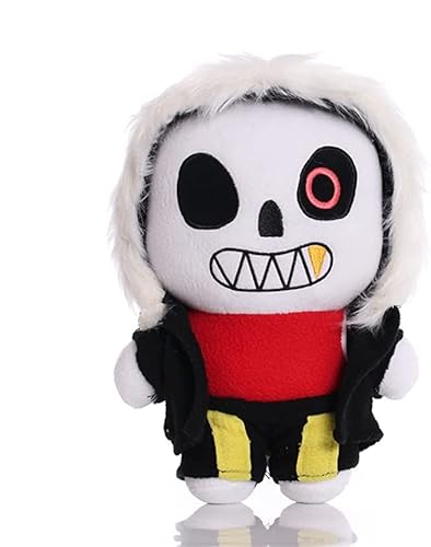 TEXXY iFii Undertale Plüschtiere, weich Sans Papyrus Asriel Alphys Flowey Frisk Chara Gefüllte Puppe für Kindergeschenk (A) von TEXXY