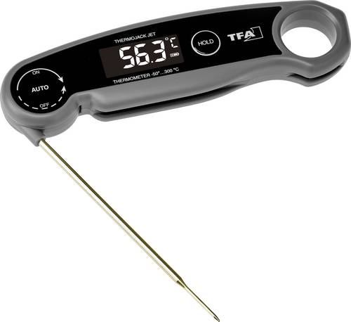 TFA Dostmann 30.1069.10 Küchen-Thermometer Automatisches Abschalten Babykost, Backen, Braten, Burge von TFA Dostmann