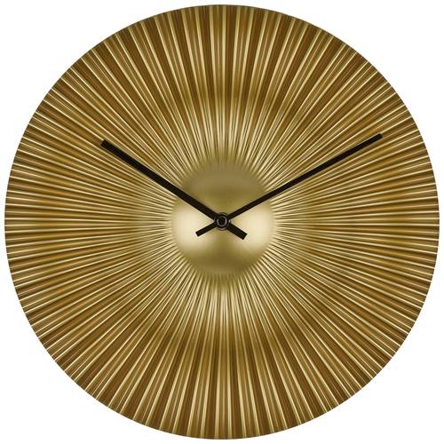 TFA Dostmann 60.3520.53 Funk Wanduhr 330mm x 50mm x 330mm Gold von TFA Dostmann