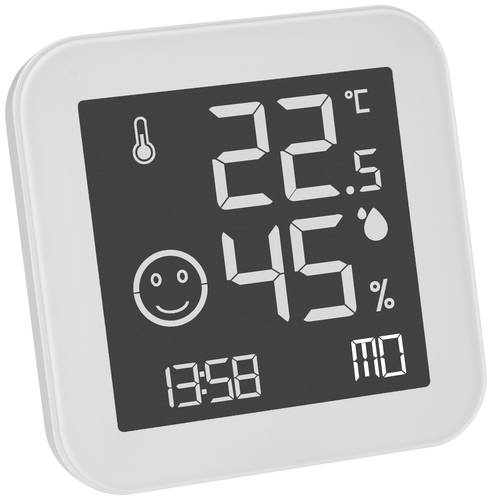 TFA Dostmann BLACK & WHITE Thermo-/Hygrometer Weiß von TFA Dostmann