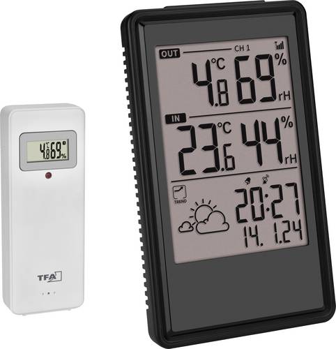 TFA Dostmann ETNA 35.1173.01 Funk-Wetterstation Vorhersage für 6 bis 12 Stunden Anzahl Sensoren max von TFA Dostmann