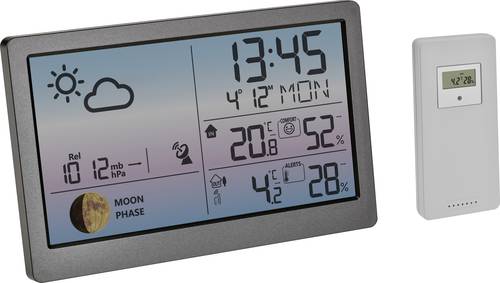 TFA Dostmann LUNA SKY 35.1169.10 Funk-Wetterstation Vorhersage für 12 Stunden Anzahl Sensoren max. 3 von TFA Dostmann