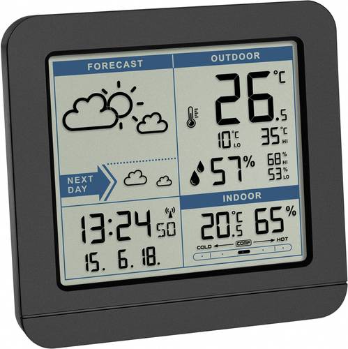 TFA Dostmann Sky 35.1152.01 Funk-Wetterstation Vorhersage für 2 Tage Anzahl Sensoren max. 1St. von TFA Dostmann