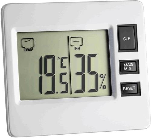 TFA Dostmann 30.5028 Thermo-/Hygrometer Weiß von TFA Dostmann