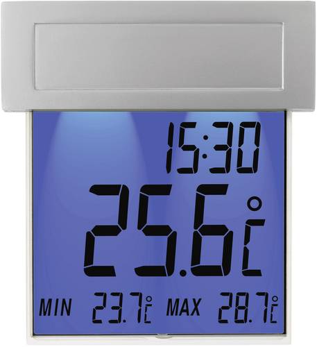 TFA Dostmann Vision Solar Thermometer Silber von TFA Dostmann