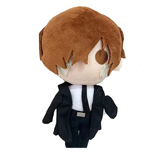 Cartoon-Plüschtier Edogawa Ranpo Plüsch Flauschiges Spielzeug Osamu Dazai Gefüllte Puppe Plushie Cartoon Puppe Weicher Plüsch Kawaii Kostüm Plüsch Geschenk for Anime Fans ( Color : Dazai Osamu a ) von THAKIE