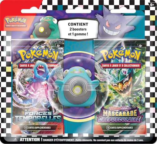 2 Booster und 1 Pokémon-Radiergummi von THE POKÉMON COMPANY