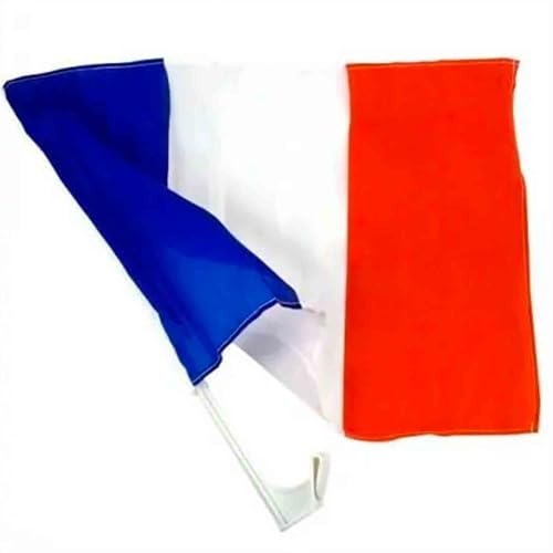 THE REPLICANT Autoflagge Tricolore Frankreich / 28 x 40 cm von THE REPLICANT