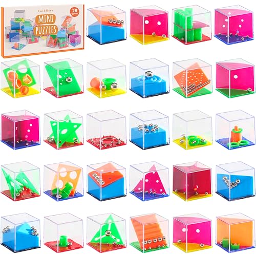 THE TWIDDLERS 28 Geduldsspiele für Kinder, Knobelspiel Mini Spiele für Kinder & Erwachsene - Hochzeiten & Kindergeburtstag Mitgebsel, Adventskalender, Mitbringsel, Gastgeschenke, Minispiele Give Aways von THE TWIDDLERS