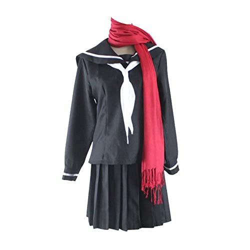 THEGIS Tateyama Ayano Cosplay Kostüm Uniform Kleid Halloween Set,Black-S von THEGIS