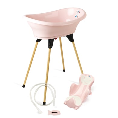 Thermobaby® Badewannenset Vasco 5 in 1, powder pink von THERMOBABY®