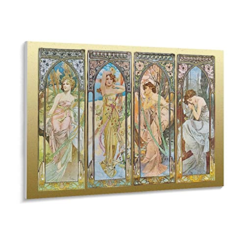 Alphonse Mucha Replica Puzzle 1000 Stück Papierpuzzles Adult Kinderspielzeug（38x26cm-z144p von THEVWL