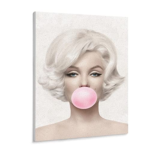 Puzzle 1000 Stück Marilyn Monroe Bubble Gum Poster Für Holz Erwachsene Spielzeug Dekompression Spiel（75x50cm）-z98p von THEVWL