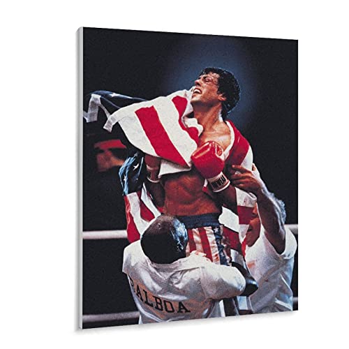 Puzzle 1000 Stück Rocky Balboa Legendäre Boxer Poster Papier Adult Toys Dekompressionsspiel（50x70cm-z153p von THEVWL