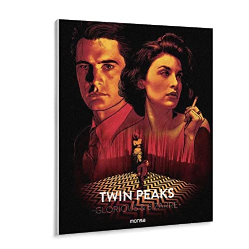 Puzzles 1000 Stück Papier Montage Bild Twin Peaks Filmplakat Für Erwachsene Spiele Lernspielzeug（38x26cm-z7p von THEVWL