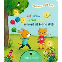 THIENEMANN 823835 Mein Puste-Licht-Buch - Rot, blau, grün, gelb - so bunt ist meine Welt! von THIENEMANN