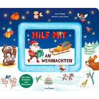 THIENEMANN 823920 Meine Schiebebahn-Pappe - Hilf mit an Weihnachten von THIENEMANN